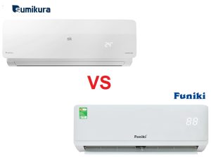 So sánh điều hoà Sumikura và Funiki